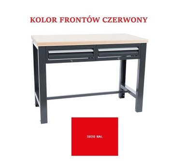 Stół warsztatowy do garażu narzędziowy ślusarski