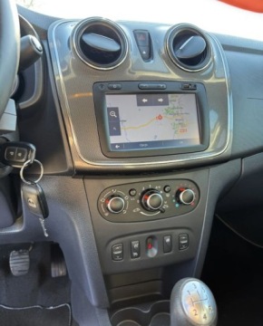 Dacia Sandero II Hatchback 5d Facelifting 0.9 TCe 90KM 2018 Dacia Sandero Stepway LEDY KLIMA nawigacja PISEMNA GWARANCJA w cenie Tra, zdjęcie 36