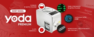 Prasa do tłoczenia oleju na zimno YODA Premium pomarańczowy