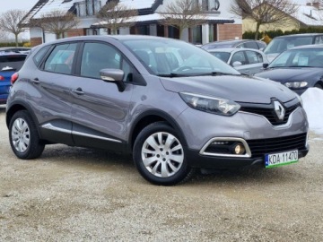 Renault Captur I Crossover 1.2 TCe EDC 120KM 2014 Renault Captur 2014 Piekny szary 1.2 benzyna 140 tys km zarejestrowany gwa, zdjęcie 33