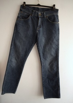 Wrangler Alaska w32 l32 spodnie jeansy szerokie s