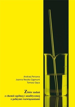 ZBIÓR ZADAŃ Z CHEMII OGÓLNEJ I ANALITYCZNEJ MEDYK