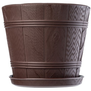 ЦВЕТОЧНЫЙ ГОРШОК ЦВЕТОЧНЫЙ ВАЗ 26см ПЛАСТИКОВЫЙ ЦВЕТОЧНЫЙ ГОРШОК ПОД ДЕРЕВО