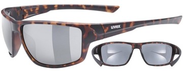 Uvex Sportstyle 230 okulary przeciwsłoneczne rower panterka