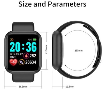 СПОРТИВНЫЙ РЕМЕНС D20 SMARTBAND БЕЛЫЙ