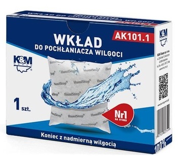 2 WKŁADY do pochłaniacza wilgoci AK101 HumiStop