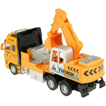 МОДЕЛЬ ЭКСКАВАТОРА ГРУЗОВИКА ЗВУК ПРИВОДА ФОНАРИ