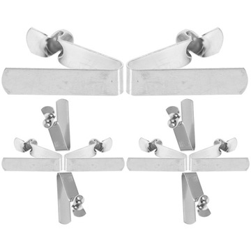 10 SZT. ZACISKI NA SŁUPEK PRZYCISKI SPRĘŻYNOWE