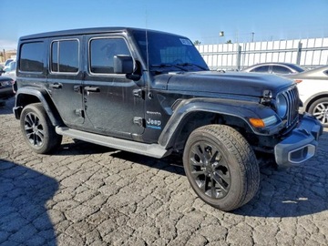 Jeep Wrangler IV 2021 Jeep Wrangler Unlimited Sahara 4XE 2021 2.0 Hybryda 375KM, zdjęcie 4