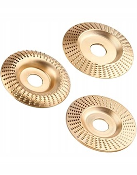 Диск для резьбы по дереву, строгальный рашпиль, шлифовальный круг x3, набор 100 мм