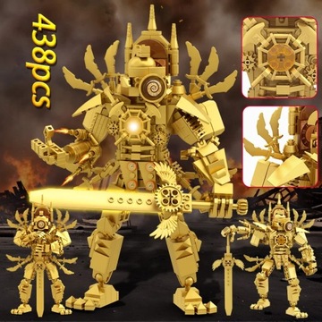 New Skibidi Toilet Action FigureTitan Clock Man 2.0 Titan Speakerman