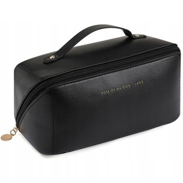 ЖЕНСКАЯ КОЖАНАЯ ДОРОЖНАЯ СУМКА ДЛЯ КОСМЕТИКИ.