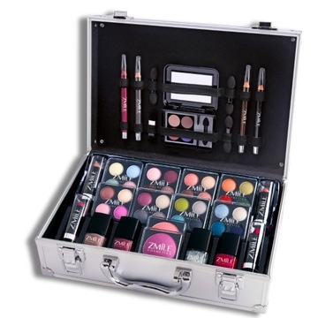 ПОДАРОЧНАЯ КОРОБКА КОСМЕТИКИ ДЛЯ МАКИЯЖА ДЛЯ ДОЧИ 6-16 ЛЕТ, БОЛЬШОЙ НАБОР 47 EL