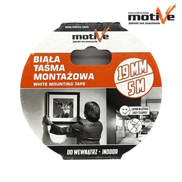 TAŚMA MONTAŻOWA SAMOPRZYLEPNA 2 STRONNA PIANKOWA