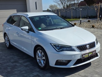 Seat Leon III ST Facelifting 1.6 TDI 115KM 2019 Seat Leon 1.6TDI 116PS Automat Ledy Kamera Sliczny Gwarancja 1.6 Diesel, zdjęcie 36