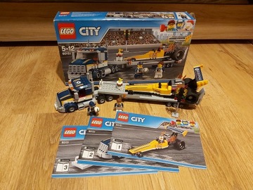 LEGO City 60151 Драгстер-транспортер