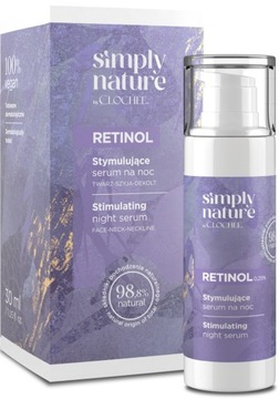 CLOCHEE SIMPLY NATURE SERUM STYMULUJĄCE NA NOC Z RETINOLEM