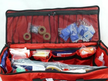 MOCNA SZTYWNA Duża Torba Medyczna Codura TM-12