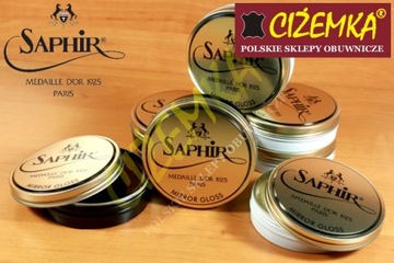 SAPHIR MDOR ПОЛИРОВАЛЬНЫЙ ВОСК ЗЕРКАЛЬНЫЙ БЛЕСК БЕСЦВЕТНЫЙ