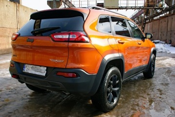 Jeep Cherokee V Terenowy 3.2 V6 272KM 2015 JEEP CHEROKEE (KL) 3.2 4x4 TRAILHAWK, blokada mostu, BEZWYPADKOWY! STAN BDB, zdjęcie 3