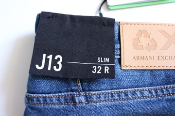 Armani Exchange spodnie Slim rozm 32-32 pas 86 cm