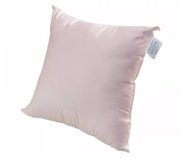 Poduszka antyalergiczna 40x40 Classic różowa gładka miękka 250g Inter Widex