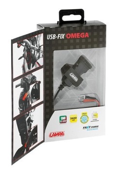 USB-разъем для зарядного устройства Fix Omega, 12/24 В.