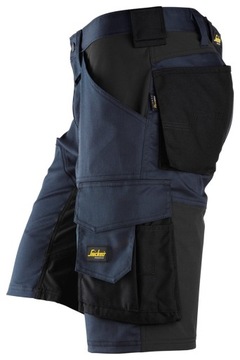 Мужские шорты свободного кроя Snickers 6153 Stretch Navy Blue, размер 48