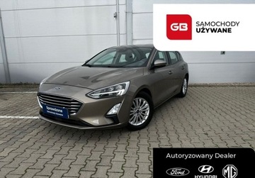 Ford Focus III Kombi Facelifting 1.5 EcoBoost 150KM 2018 Ford Focus 1.5 EcoBoost 150 KM Titanium aut Salon PL 1.5 Benzyna 150KM