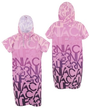 Пончо для кайтсерфинга с капюшоном и пляжным полотенцем для серфинга