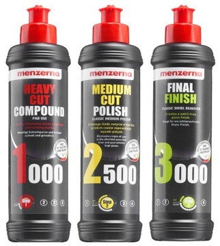ЭКСЦЕНТРИЧЕСКАЯ РЕГУЛИРОВКА ДЛЯ ПОЛИРОВКИ АВТОМОБИЛЯ 2300W + ГУБКИ + ПАСТЫ MENZERNA