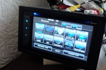 CLARION VX402E — 2DIN DVD/USB/AUX BLUETOOTH — СЕНСОРНЫЙ