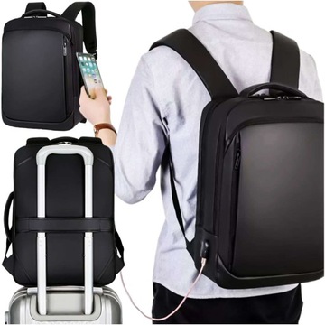 plecak męski podróżny bagaż podręczny do samolotu na laptopa duży port USB
