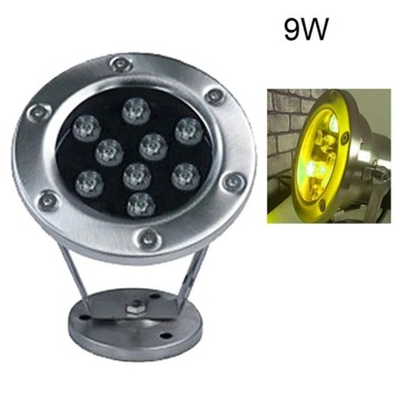 3W/6W/9W/12W 12V ~ 24V ze stali nierdzewnej p