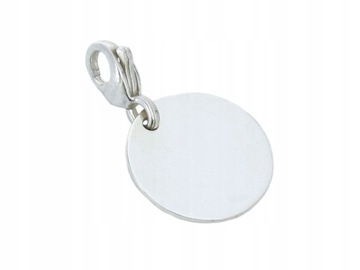 Srebrny 0,925 charms kółko
