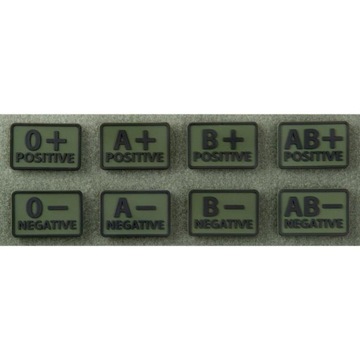 Grupy Krwi Helikon PVC - Olive Green 0 RH-