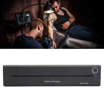 Портативный Bluetooth-термопринтер для тату-документов формата А4