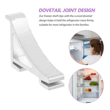 ЗАЖИМНЫЕ КРЮКИ ДЛЯ ПОЛКИ МОРОЗИЛЬНОЙ КАМЕРЫ ЗАЖИМ ХОЛОДИЛЬНИКА