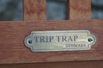 TRIP TRAP ДАНИЯ СКАГЕРАК ЖУРНАЛИСТ СЕРЕДИНЫ ВЕКА ВИНТАЖ ТИКОВОЕ ДЕРЕВО