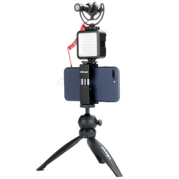 Mini Lampa do VLOG YouTube ULANZI W49LED 5,5W 6000K baterie 2 x AA