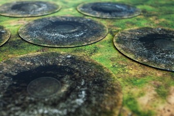 РЕЗИНОВЫЕ ЗОНЫ ДЛЯ WARHAMMER 40K 9 EDITION - КРАТЕР