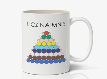 Kubek dla nauczyciela MONTESSORI kolorowe perły