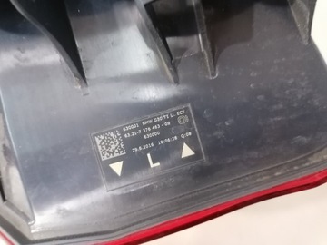 7376463 SVĚTLO LEVÝ ZADNÍ M 550 I XDRIVE 340 2017 BMW 5 (G30)