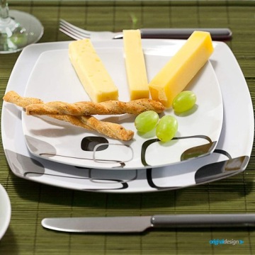 МЕЛАМИНОВЫЙ НАБОР ОБЕДЕННЫЙ НАБОР BRUNNER ENIGMA 16 ШТ.