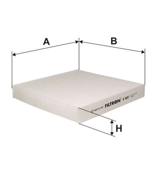 FILTR KABINA FILTRON K1017 HONDA MG ROVER