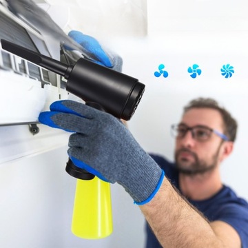 МОЩНЫЙ электрический вентилятор сжатого воздуха, пылевой компрессор Air Duster