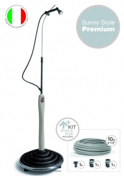 OGRODOWY PRYSZNIC SOLARNY KAMPER SUNNY PREMIUM 5523 + 10 M WĄŻ