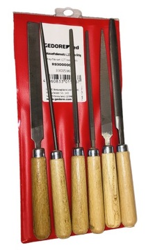GEDORE RED Pilniki zestaw 177 mm Made in Germany