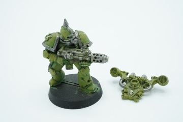 Warhammer 40k Death Guard Plague Marine Melta Gun figurka metal