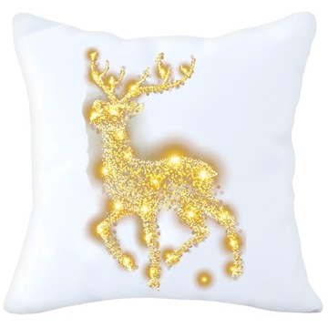 ДЕКОРАТИВНАЯ НАВУШКА 40х40 РОЖДЕСТВЕНСКИЙ ОЛЕНЬ